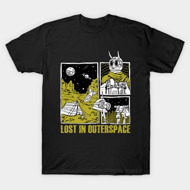 lost in mars T-Shirt by Masrofik